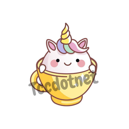 Stickers Unicorn Die Cut 1.95 "x 2" New ( Select your Design)