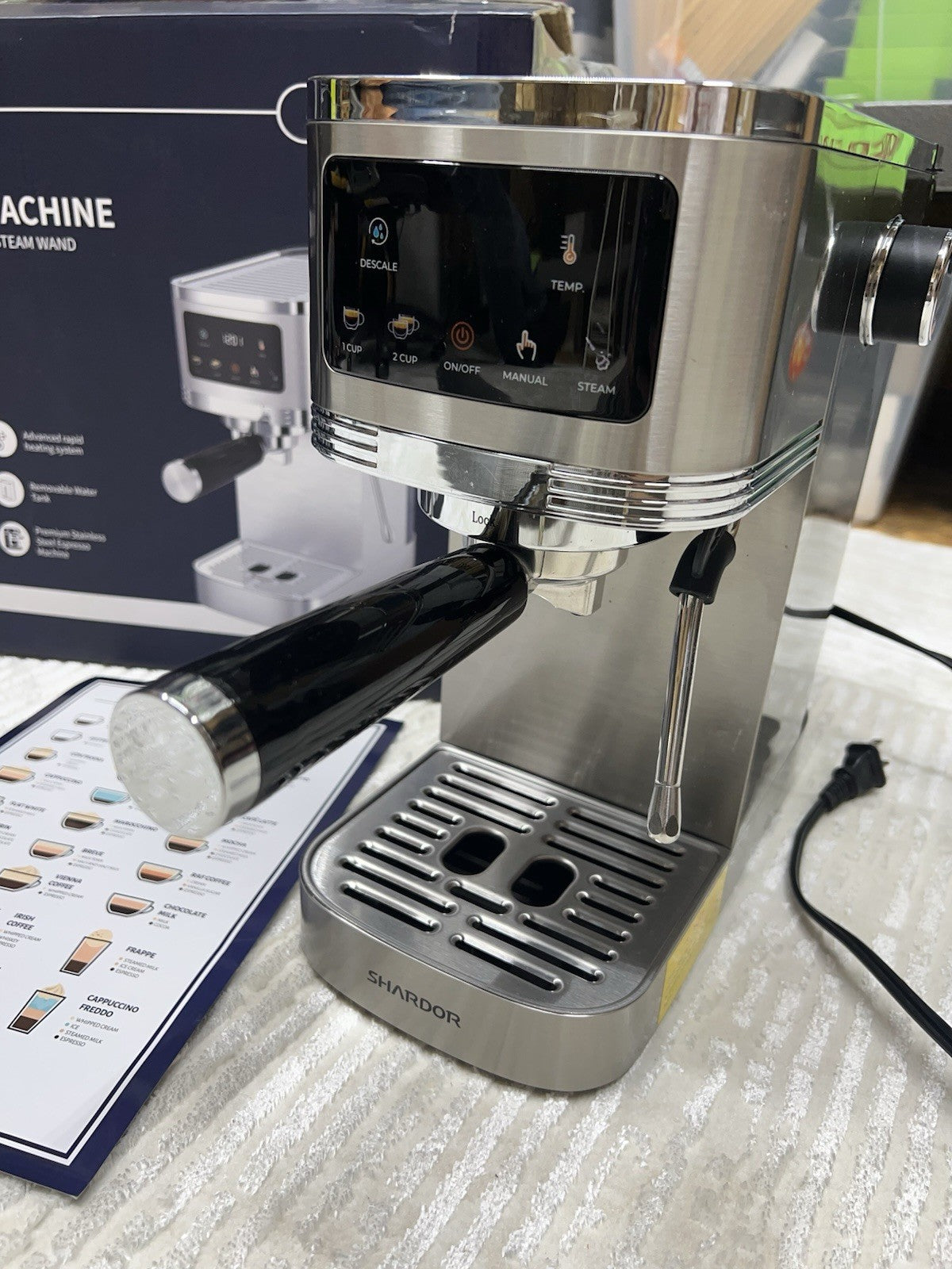 SHARDOR Espresso Machine 20 Bar, Professional Espresso Machine MSRP $190