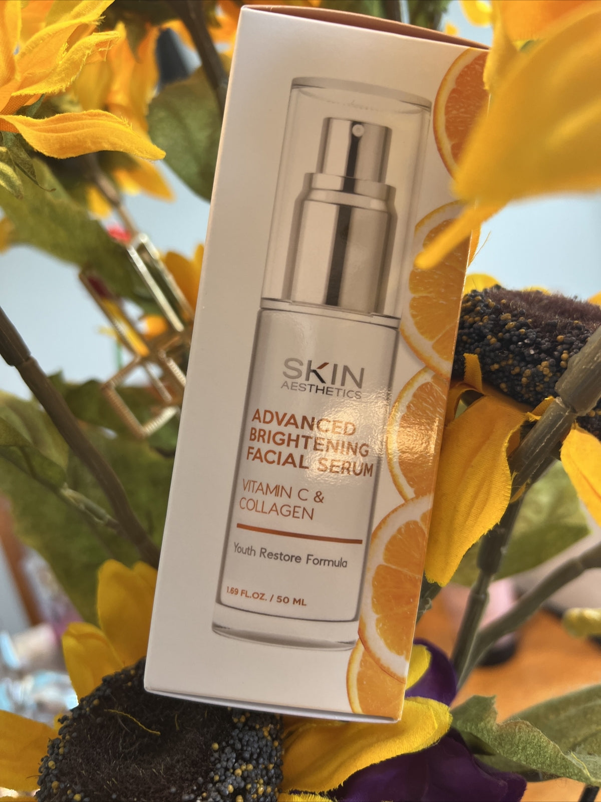 Skin Aesthetics Advanced Brightening Facial Serum Vitamin C & Collagen 50mL