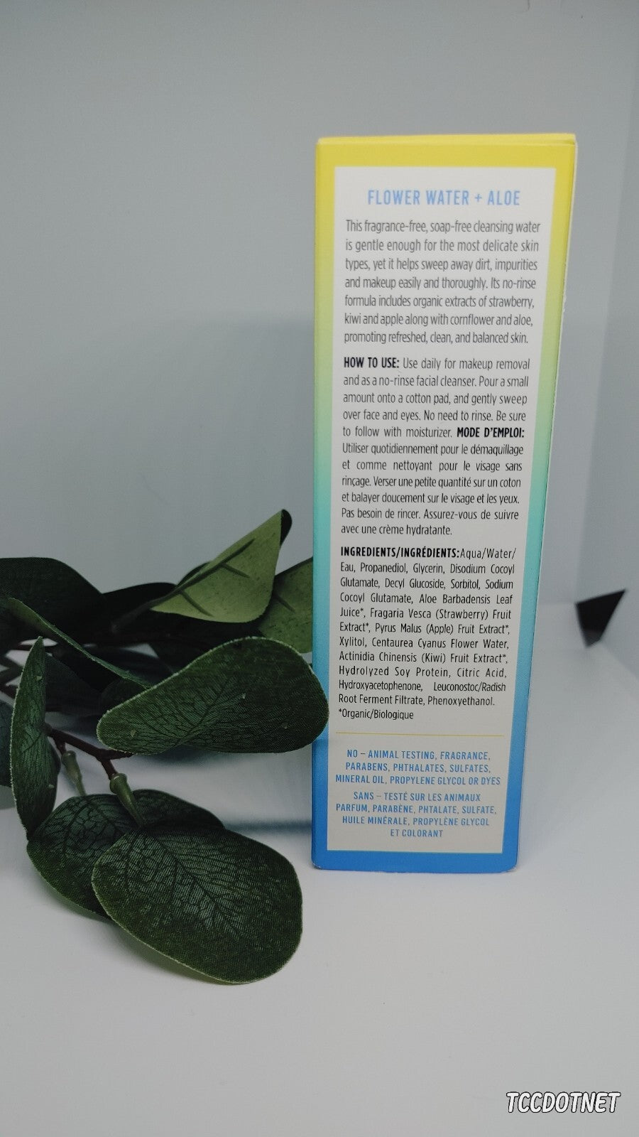 C'est Moi It's Me Gentle Cleansing Water- 175mL / 5.9 fl oz  Fragrance Free