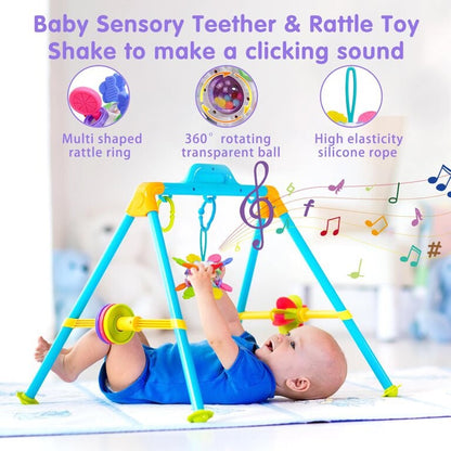 Montessori Sensory Children Chew Toy Teething Rattle Developmental No Box