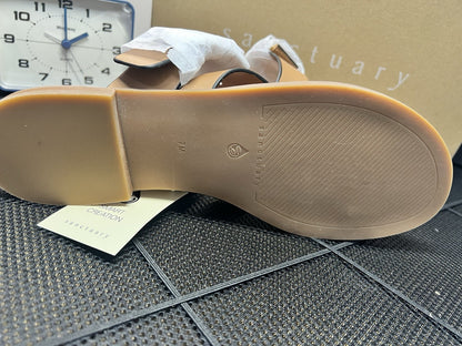 Sanctuary Smart Creation Spring Toe-Loop Sandal Brown Size 7M