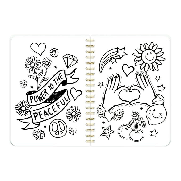 Justice 710882JUS Journal Art Set, 1000+ Pieces for Girls Ages 6+