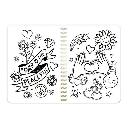 Justice 710882JUS Journal Art Set, 1000+ Pieces for Girls Ages 6+