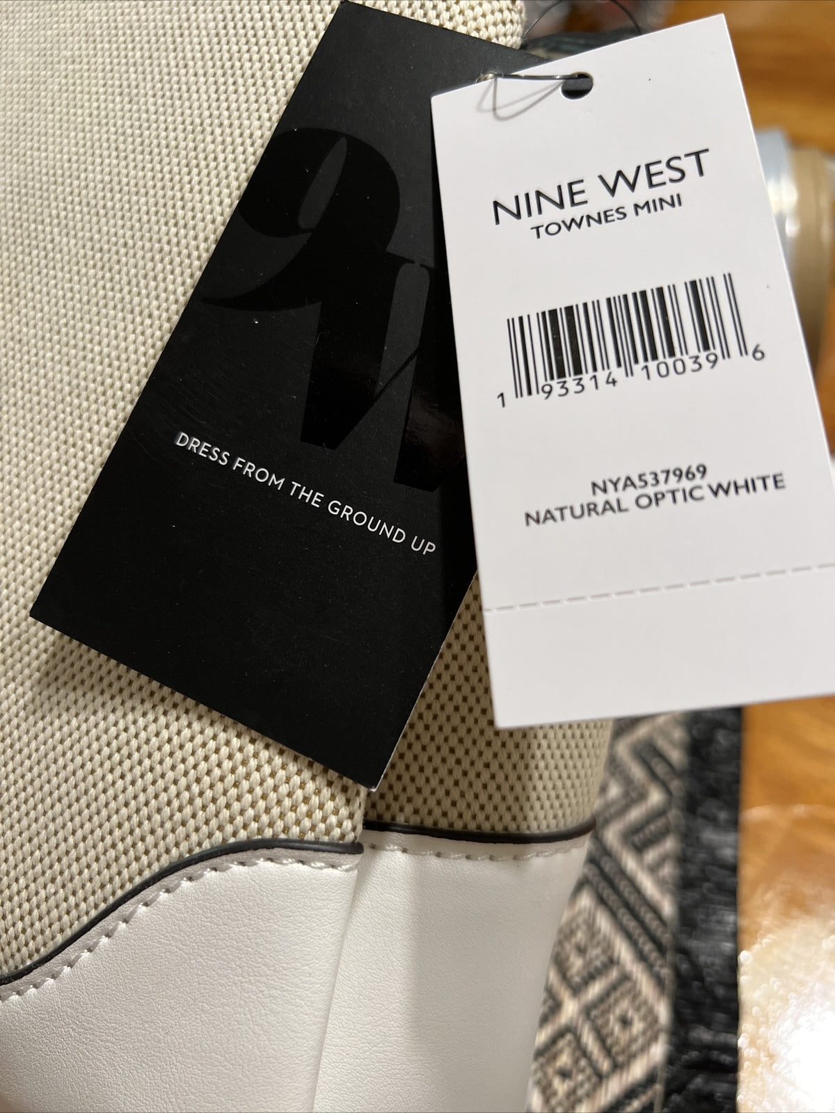 Nine West Townes Mini [Natural Optic White] New
