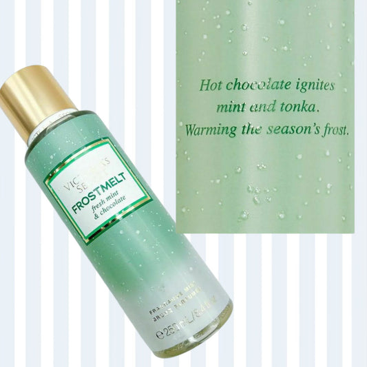VICTORIA'S SECRET FROSTMELT FRAGRANCE BODY MIST SPRAY SPLASH 8.4 oz NEW