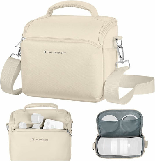 K&F Concept Small Camera Sling Bag for DSLR/Mirrorless Waterproof Shoulder Bag
