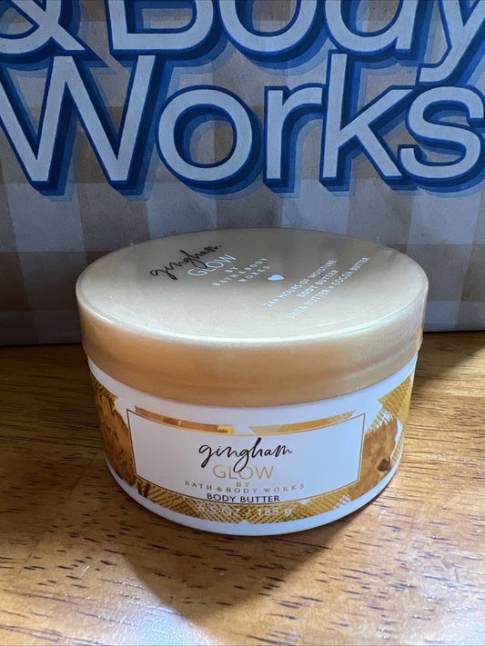 Gingham GLOW Body Butter 6.5 oz Bath & Body Works NEW Free Shipping