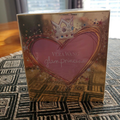 VERA WANG GLAM PRINCESS EDT SPRAY 3.4 FL.OZ (100 ML) NEW IN SEALED BOX