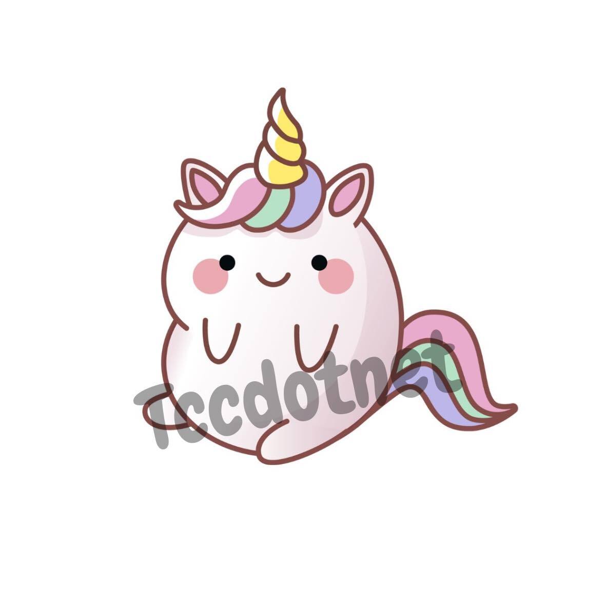 Stickers Unicorn Die Cut 1.95 "x 2" New ( Select your Design)