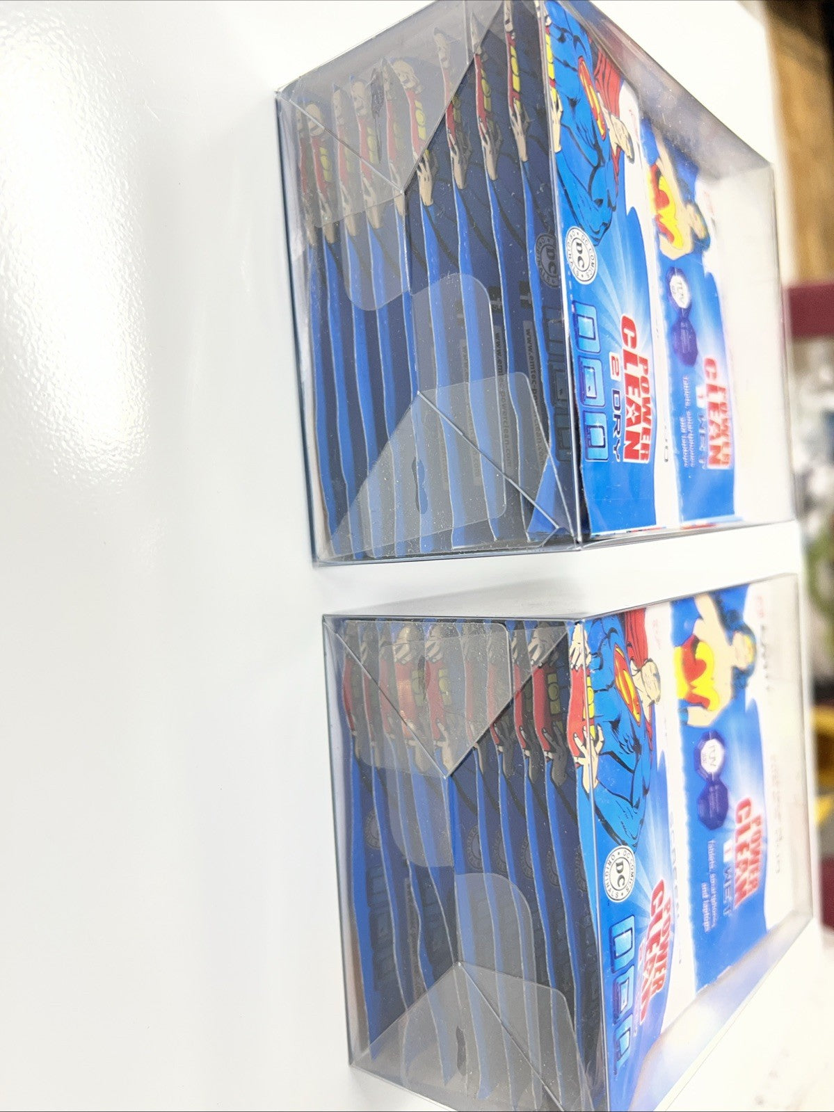 2 Superman Emtec Screen Cleaning Wipes 10 pk W/O Alcohol Tablets Phone TV Laptop