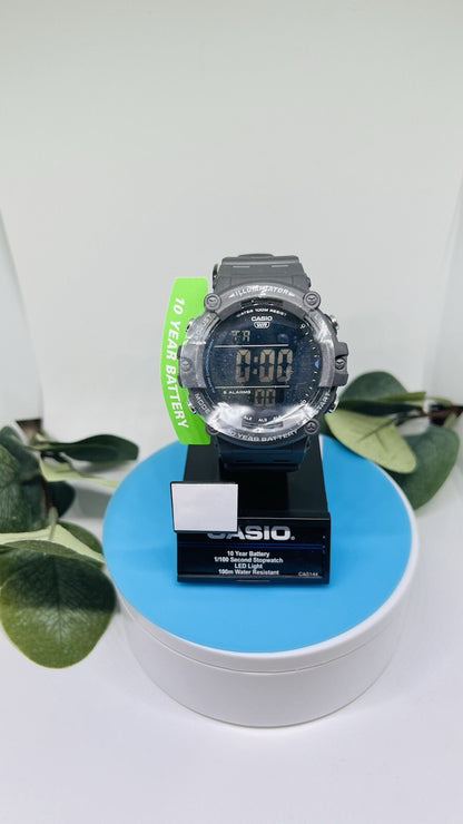 Casio Digital Sport Watch, Black Resin Strap AE-1500WH-8BVDF