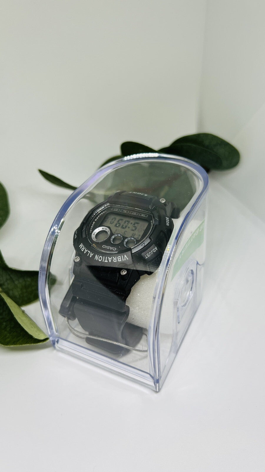 Casio W735H-1AV, Black, 100m Water Resistance /Resin Men Watch w/free Clear case