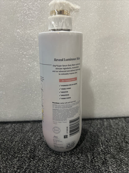 Olay Super Serum Body Wash for Rough & Bumpy Skin, 18.5 fl oz