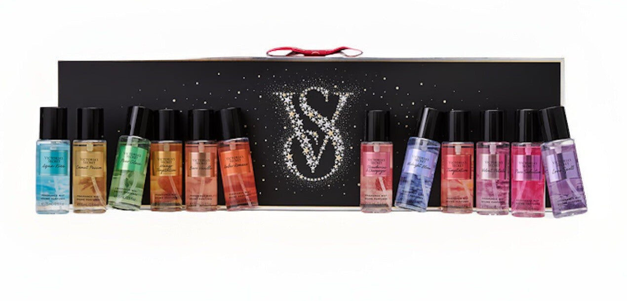 VICTORIA'S SECRET ULTIMATE Fragrance DISCOVERY SET 12 PCS MINI MIST NEW & SEALED