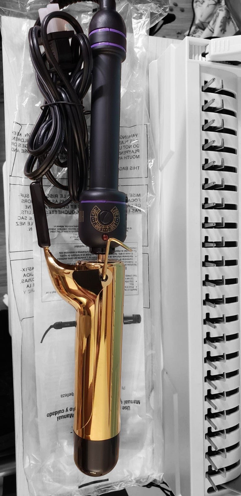 Hot Tools PRO Signature              1  1/2” Gold Curling Iron