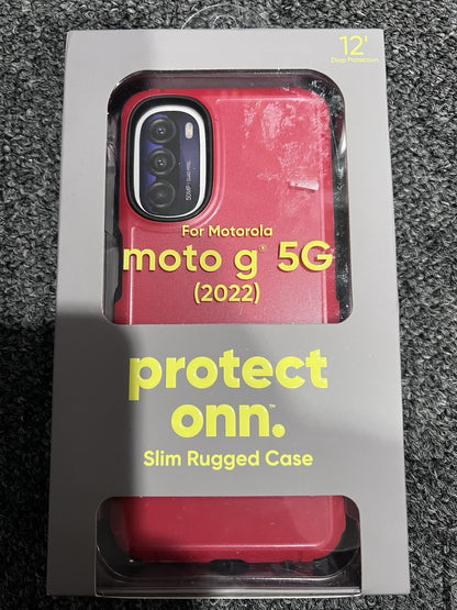 NEW PROTECT ONN RUGGED CASE MOTOROLA MOTO G* 5G  (2022) PHONE DROP TESTED 12'