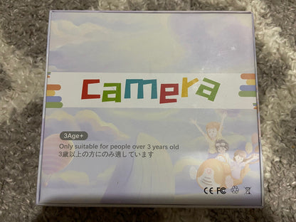 Goopow Kids Camera Digital Camcorder with Unicorn Cover with 32GB microSD Card