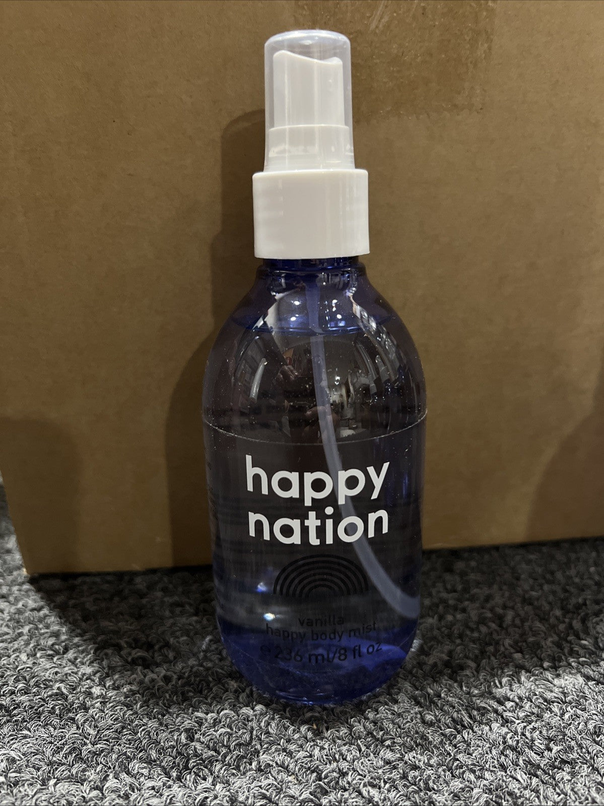 VICTORIA'S SECRET PINK HAPPY NATION BODY MIST VANILLA 8 oz 236 ml NEW
