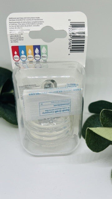 Dr Brown's Level 3 + Wide Neck Baby Bottle Nipple 6m+ Fast Flow 2 pack