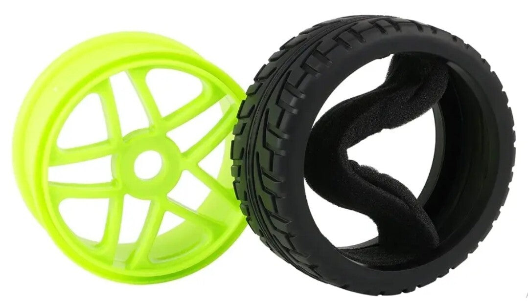 BQLZR 17mm RC 1:8 Off-Road Car Star Hub Tires for Running On The Cement Ground 4