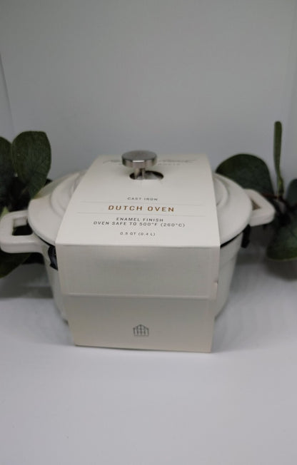 Hearth & hand with Magnolia Dutch oven enamel dish 0.5 qt 0.4L New