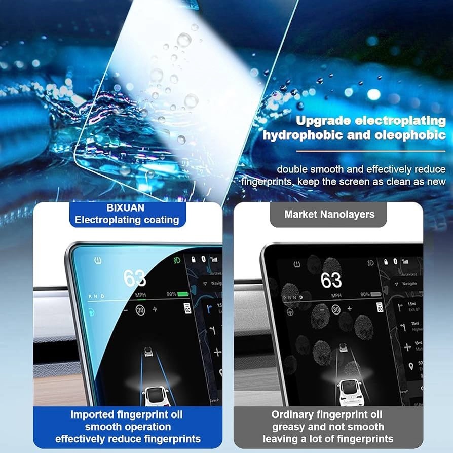 Tempered Glass Screen Protector Protective Film For 9inch Car Radio GPS Player
