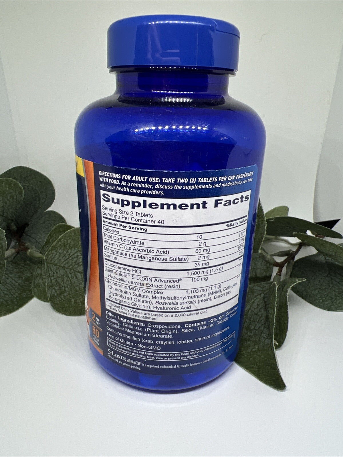 OSTEO BI-FLEX Triple Strength 80 Tablets WITH Glucosamine MSM D3 EXP 02/2026