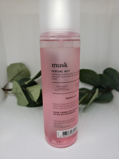 Bath and Body Works Musk Fragrance Perfume Mist For Body 6 Oz - Free Shipping