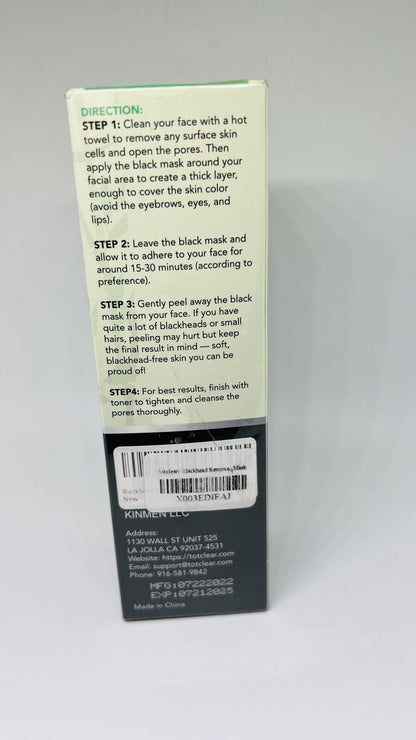 TOTCLEAR Purifying Acne Peel-off Mask ​Facial Cleansing Blackhead Remover NIB