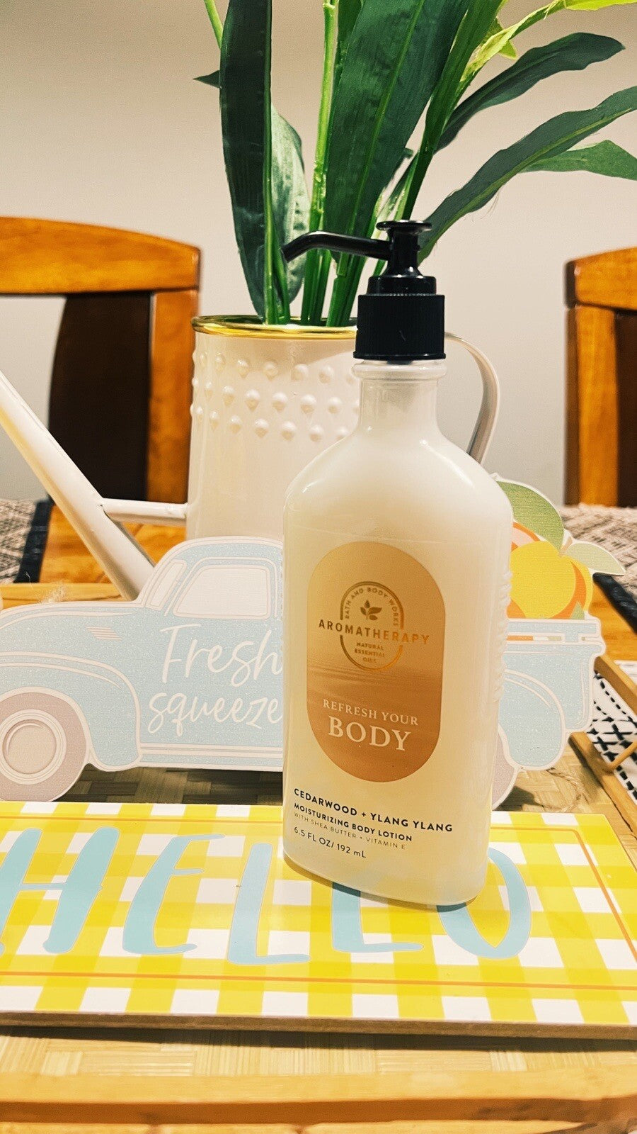 Aromatherapy Cedarwood + Ylang Ylang Body Lotion Bath & Body Works 6.5 oz