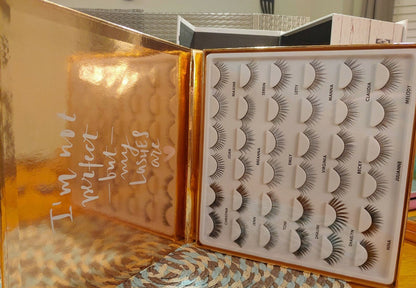 Mannakadar beauty Lash Glossary 18 pair Assortment Lowering to sell new items