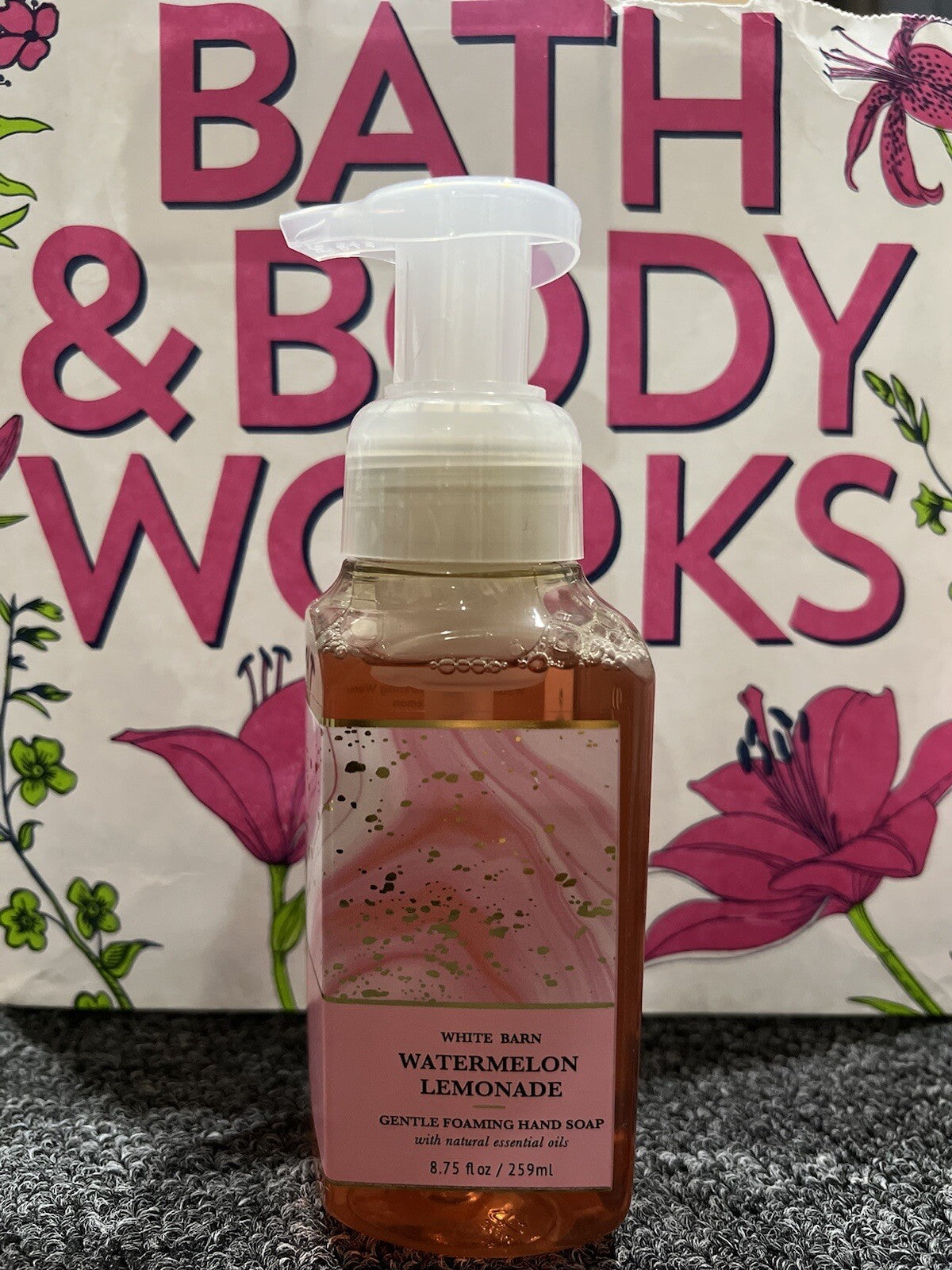 Bath and Body Works Watermelon Lemonade Foaming Hand Soap 8.75 fl oz