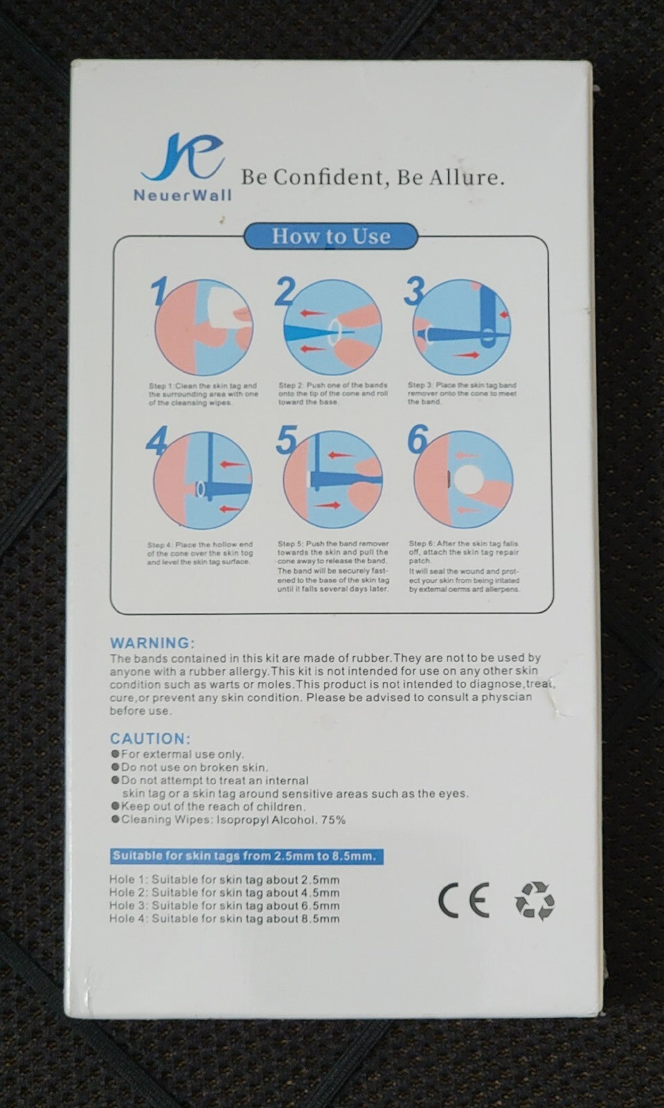 NeuerWall Skin Tag Removal Kit, Skin Tags Dry and Fall Off Naturally NEW