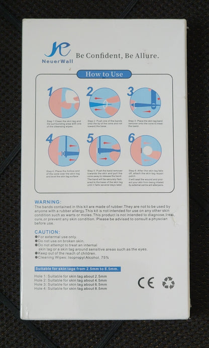 NeuerWall Skin Tag Removal Kit, Skin Tags Dry and Fall Off Naturally NEW