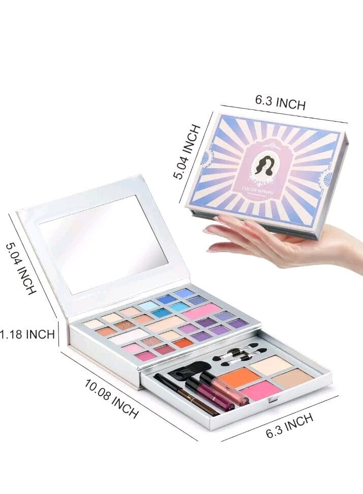 Nymph All-In-One Makeup Kit for Women, Teens New In Box Beginners Make Up