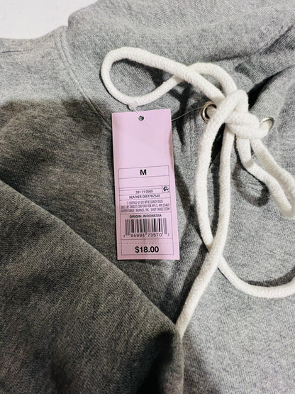 Wild Fable Women’s Heather Grey Cropped Hoodie Long Sleeve Medium NWT SRP$18