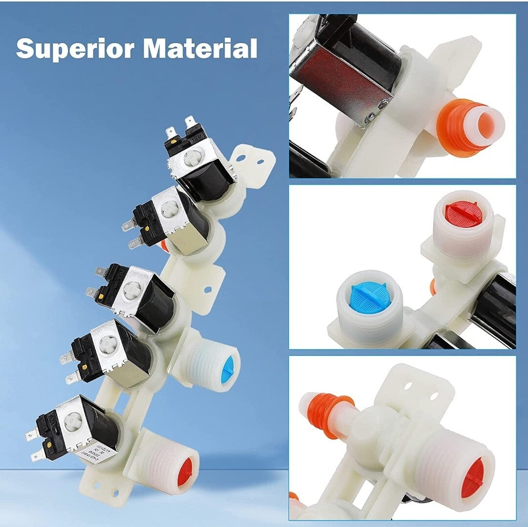 AJU75152601 Water Inlet Valve For LG Kenmore Washer TAW35618287 AP5668417 NEW