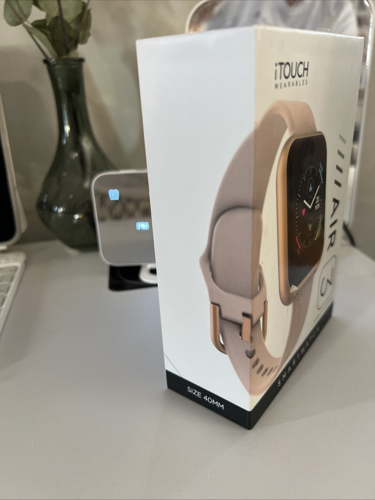 iTOUCH Air 3 Smartwatch Fitness Tracker with Heart Rate Tracker, Step Counter...