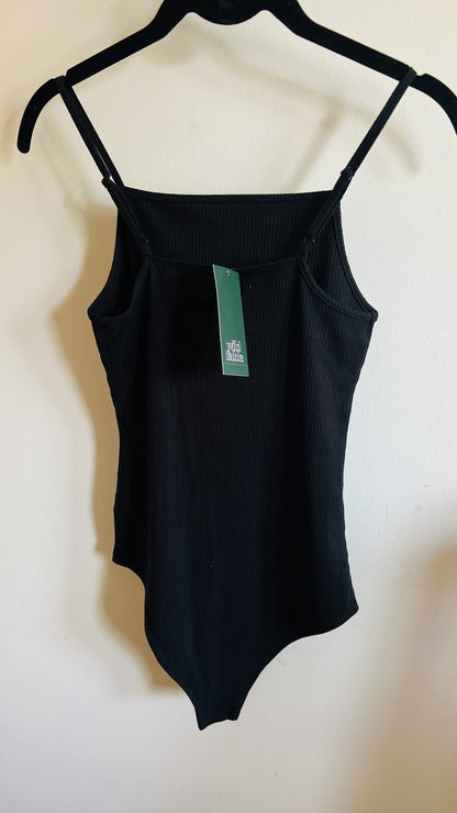 Wild Fable Women's Spaghetti Strap Bodysuit Black XS