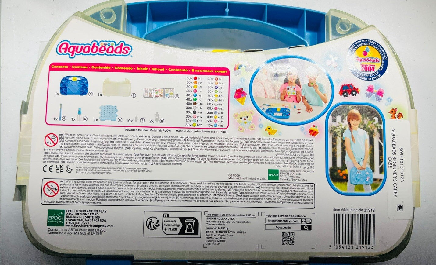 Aquabeads Beginners Carry Case Craft Set NEW