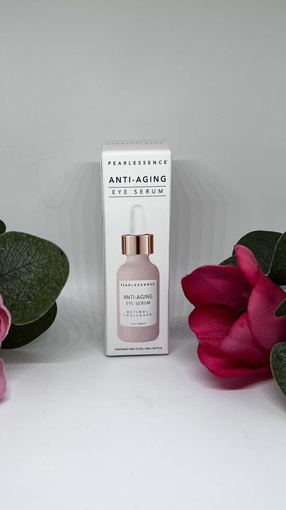Pearlessence Anti-Aging Eye Serum (Retinol + Collagen), 1 oz