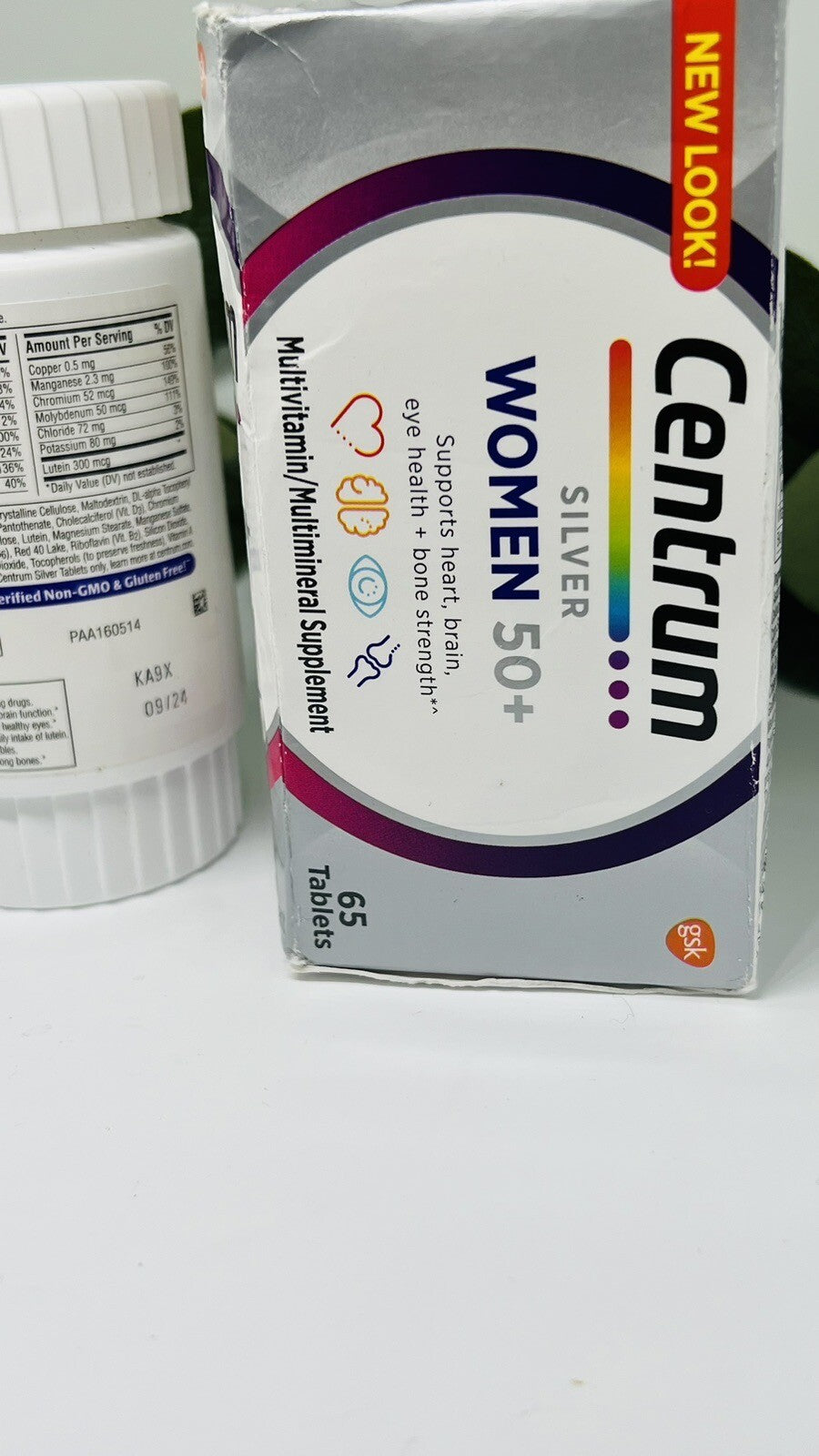 Centrum Silver Multi-Vitamin-Mineral Supplement & Antioxidants for Women 50 Plus