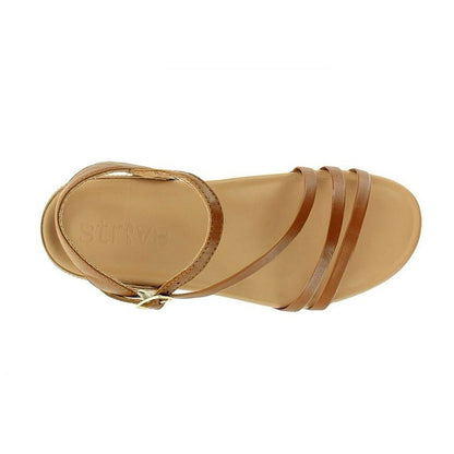 Strive Women's Anguila Sandal Tan  - 23121T, Tan Size 9 New in Box
