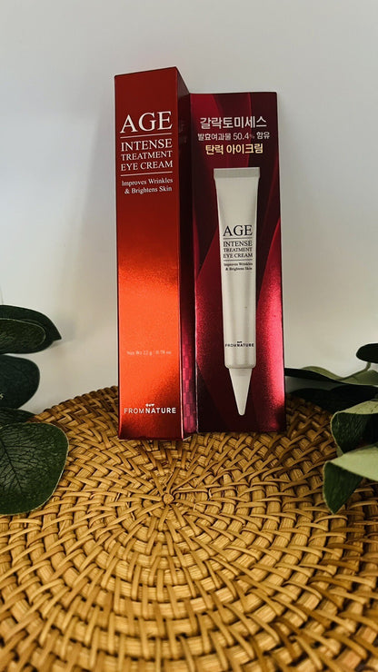 FROM NATURE Age Intense Treatment Eye Cream Improves Wrinkles 0.78 oz Exp: 01/25