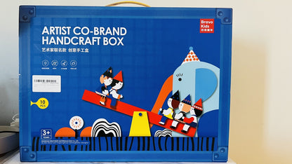 Art set Bravokids Artist Co-brand Handcraft Box 10-sets(Open Box) SRP $98