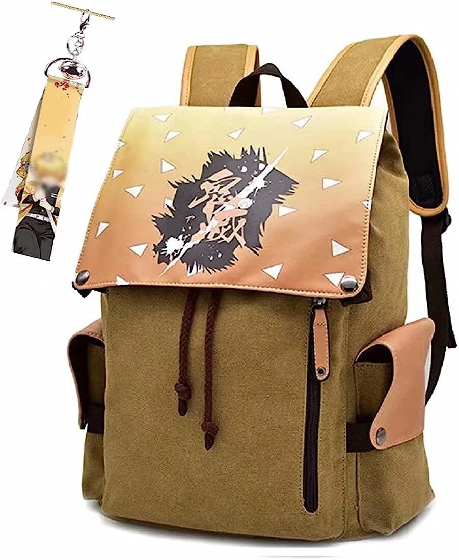 Japanese Anime Agatsuma Senitsu Laptop Backpack Large Capacity New Without Tags