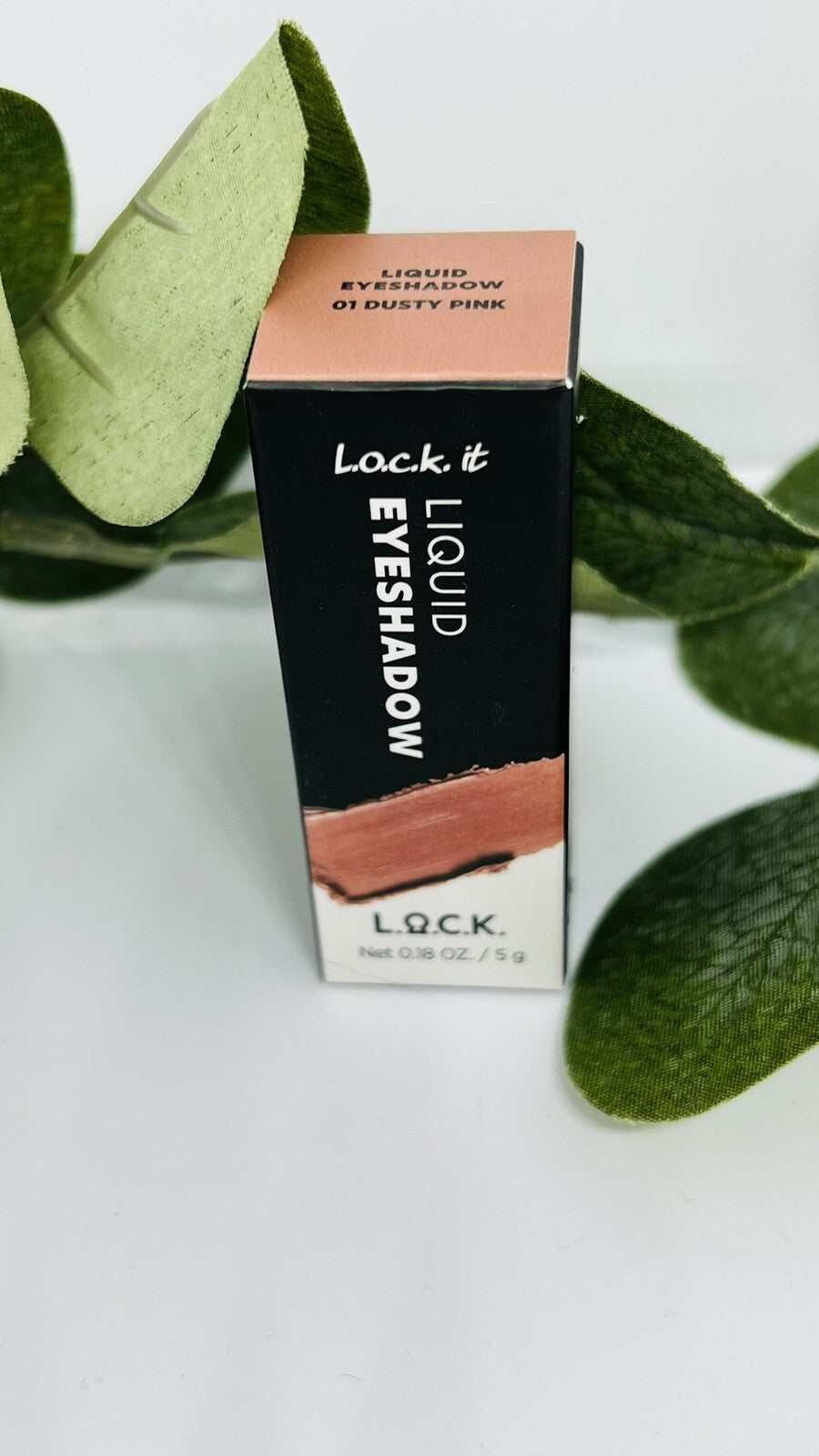 Lock it Liquid Eyeshadow Dusty Pink 5g New