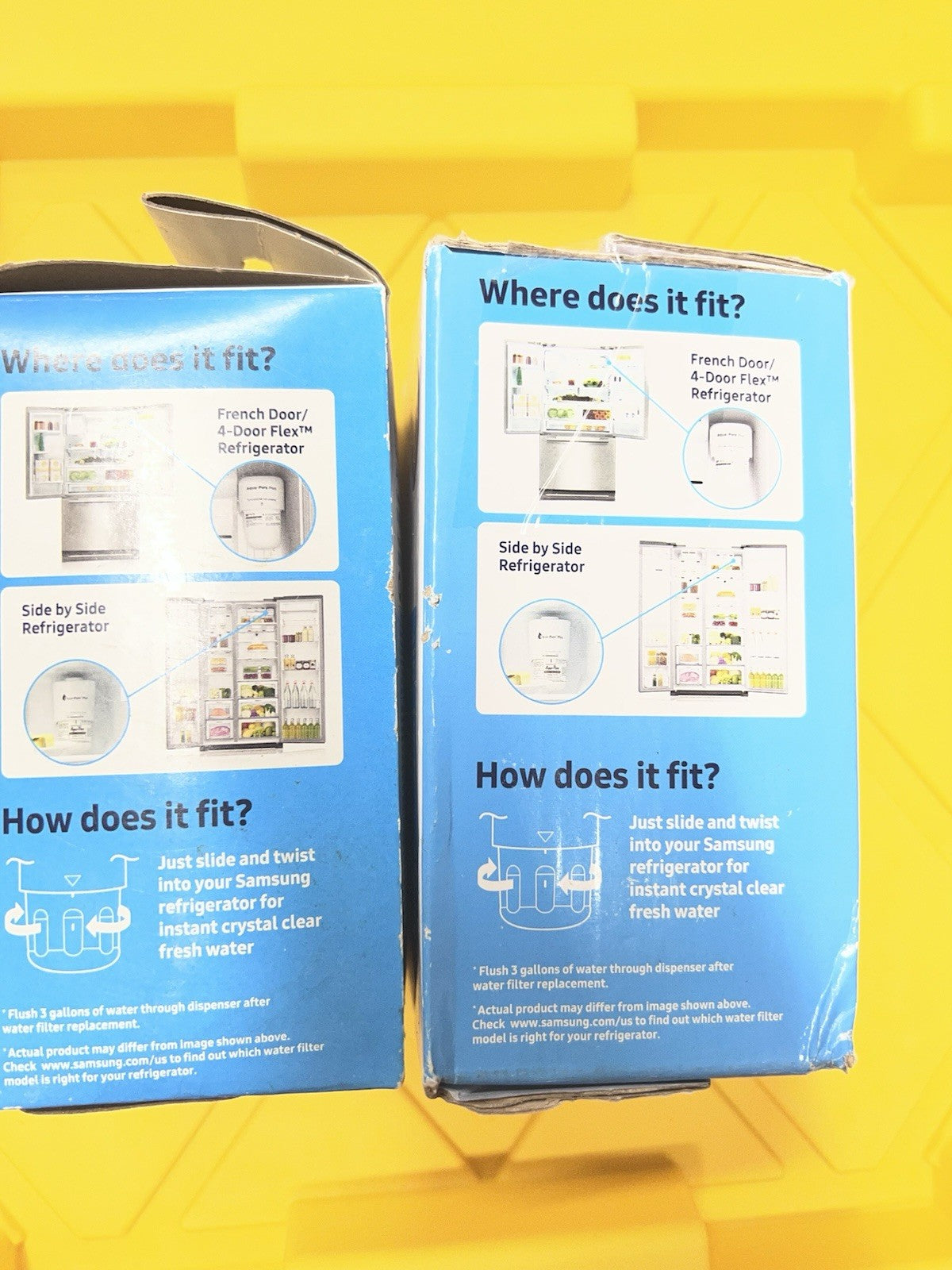 Samsung Genuine Filter HAFIN2/EXP HAFCU1/XAA Ice Water Filter DA97-06317A 2pk