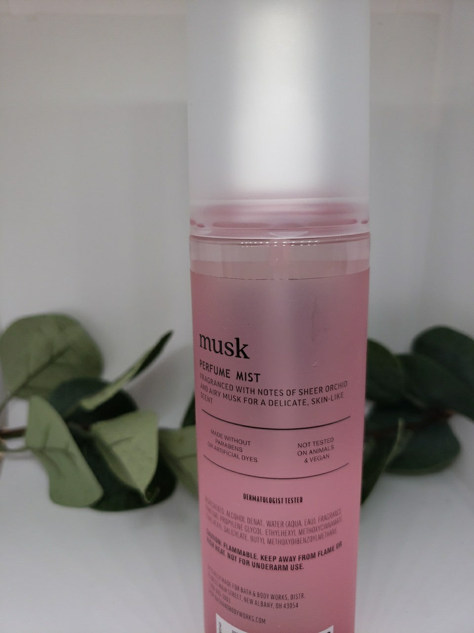 Bath and Body Works Musk Fragrance Perfume Mist For Body 6 Oz - Free Shipping